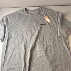 NWT Patagonia Heather Gray Short Sleeve Tee XL